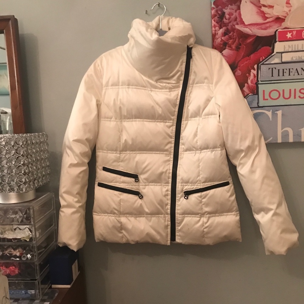MARC NEW YORK White Down Puffy Jacket